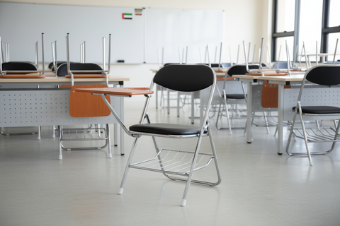 Folding Training Chair with Writing Tablet | Study Chair UAE | IH FX107