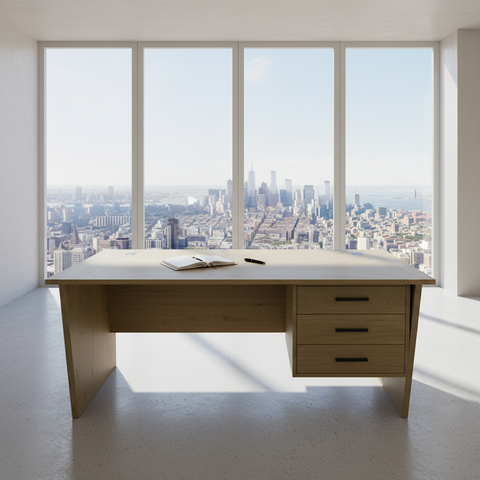 Olivio Office Desk 120cm - Premium Workspace Furniture UAE | INFINI HOMES