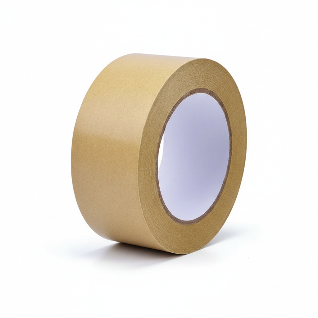 Kraft Paper Tape 20M Roll - Strong Packaging & Sealing Tape UAE | Brown Masking Tape