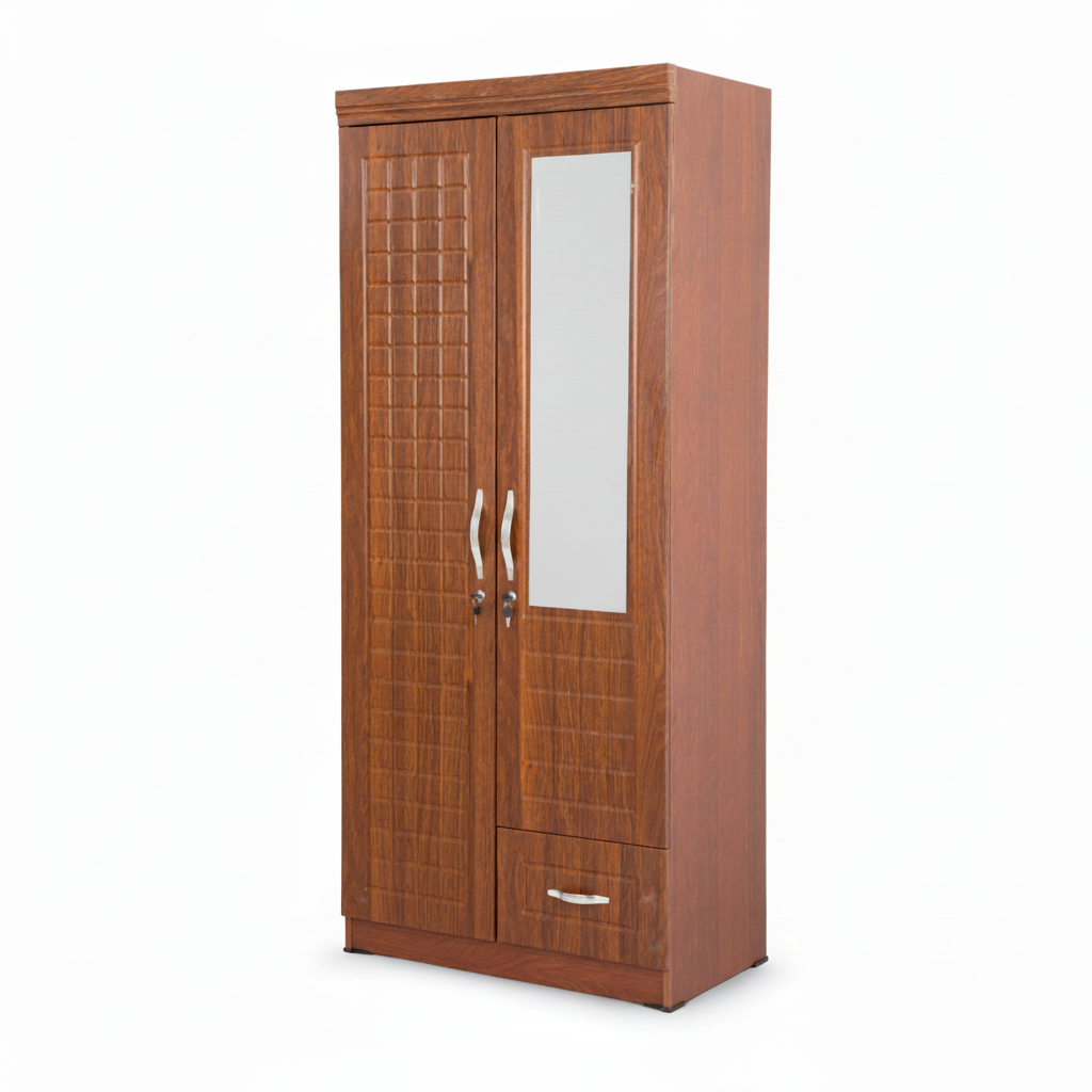 Wooden Wardrobe IH 8821 | Premium Storage Cabinet UAE | Dubai, Abu Dhabi & All Emirates