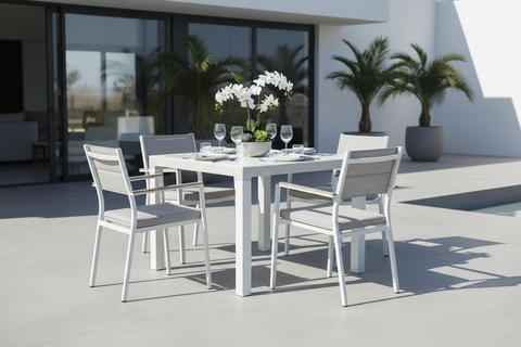 Premium Cedarattan Dining Table 90x90cm - UAE Wide Delivery to Dubai, Abu Dhabi & All Emirates