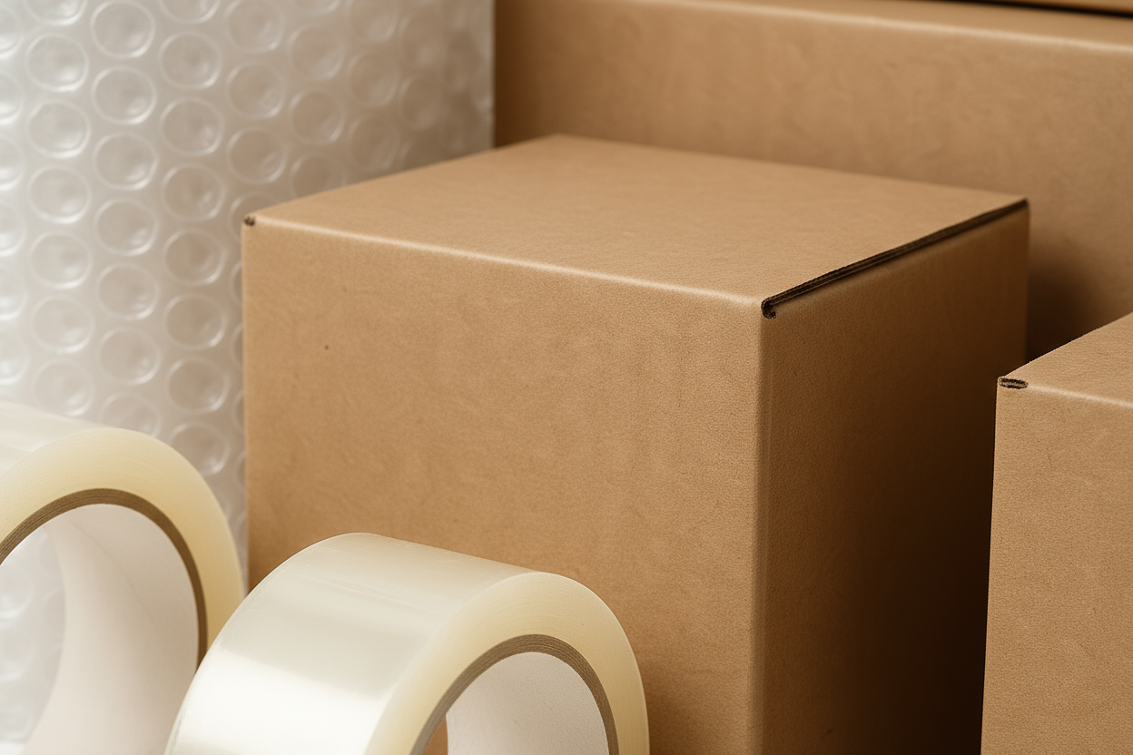Premium Packaging Combo UAE - Bulk Packing Tape & Moving Boxes Dubai | Best Shipping Supplies
