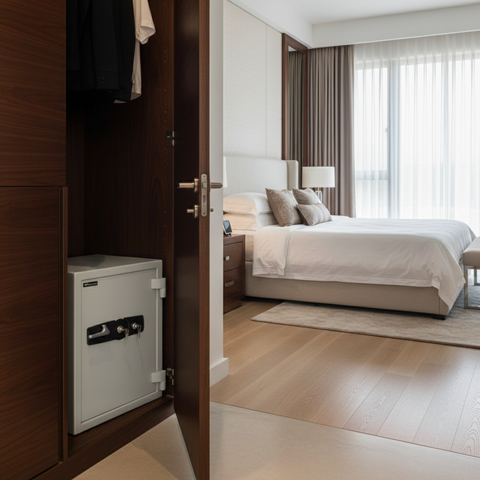 Eagle SS-080 Fire-Resistant Safe – Dual Key Lock System