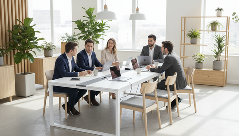 Meeting Table 120x240cm | Conference Room Table Dubai UAE | INFINI HOMES