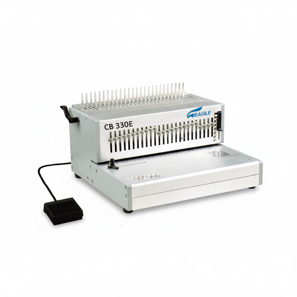 Heavy Duty Spiral Binding Machine CB330E | Professional Office Equipment UAE