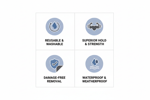 Nano Tape Double Sided Adhesive - Reusable Waterproof Transparent Tape UAE