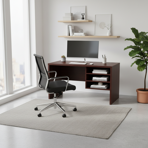 Premium Cherry Office Desk | UAE-Wide Delivery | INFINI HOMES