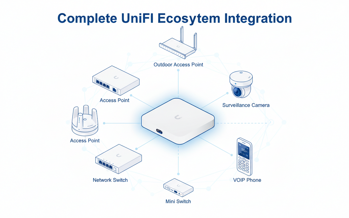 Ubiquiti UniFi Cloud Gateway Ultra (UCG-Ultra) - Next-Gen Network Gateway