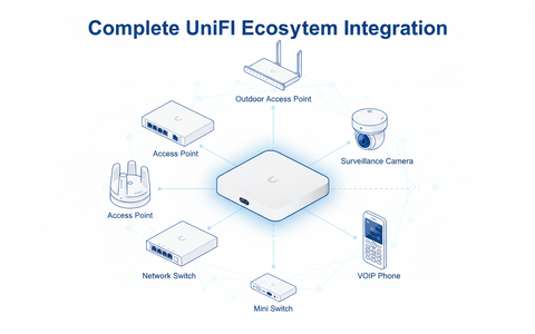 Ubiquiti UniFi Cloud Gateway Ultra (UCG-Ultra) - Next-Gen Network Gateway