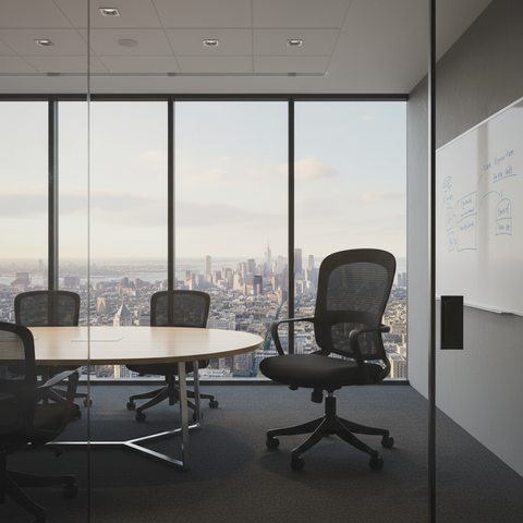 Medium Back Mesh Office Chair | Ergonomic Office Chair UAE – INFINI HOMES