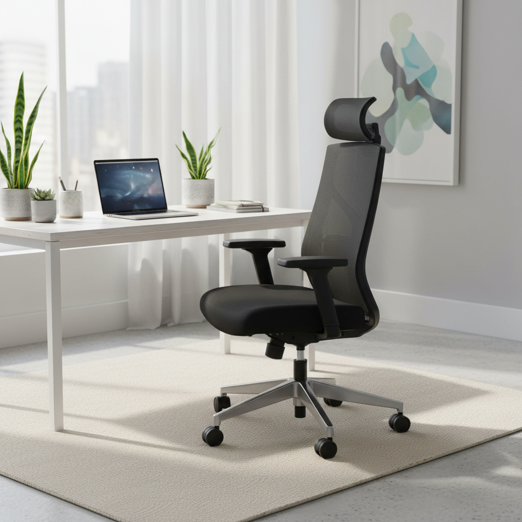 Office Chair Black IH 8803 BLK | Premium Ergonomic Seating Dubai UAE