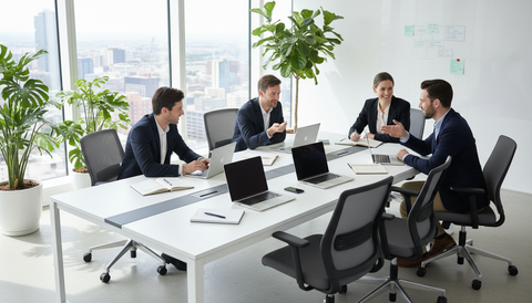 Meeting Table 120x240cm | Conference Room Table Dubai UAE | INFINI HOMES