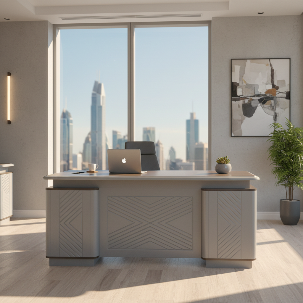 Office Table IH 435 | Premium Desk for Dubai, Abu Dhabi & UAE