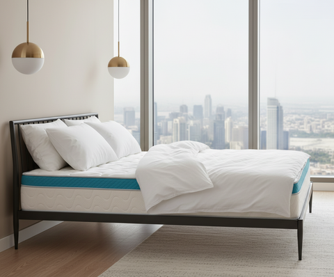 INFINI HOMES Premium Pocket Spring Mattress - UK Single REGULAR (90x190x26cm)