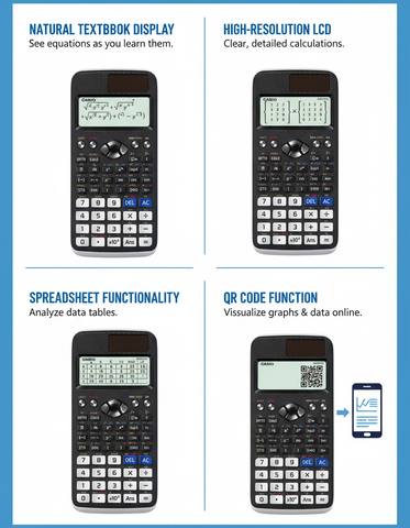 Casio FX-991EX Scientific Calculator - Engineering Calculator for Students & Professionals UAE