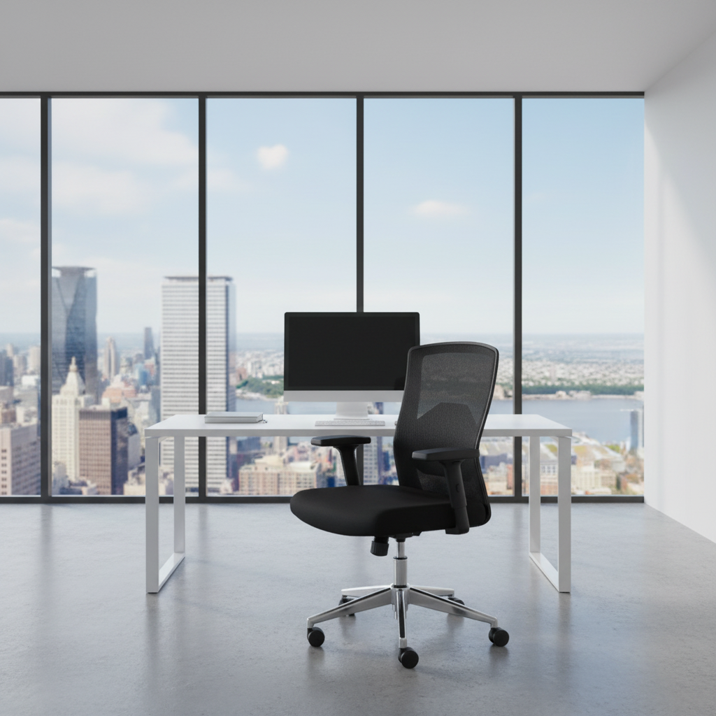 Office Chair Black IH 812 M WHT | Premium Ergonomic Seating UAE