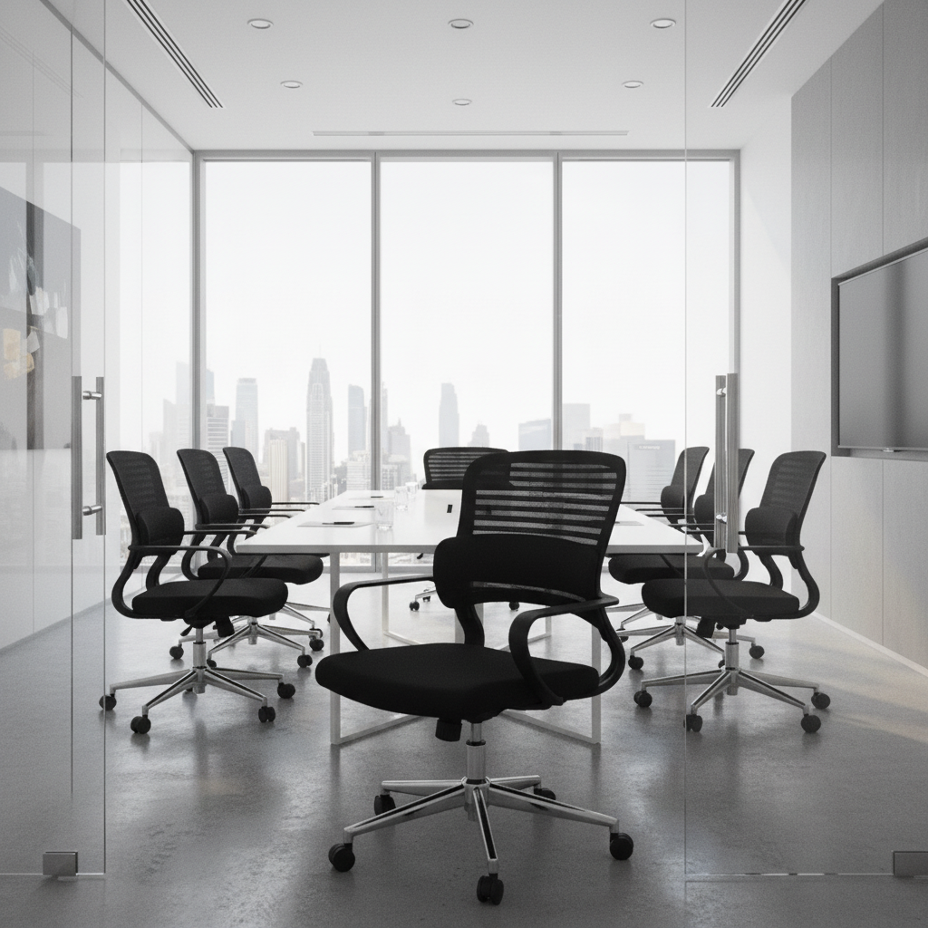 Office Chair Black IH 4008 BLK | Premium Ergonomic Seating UAE