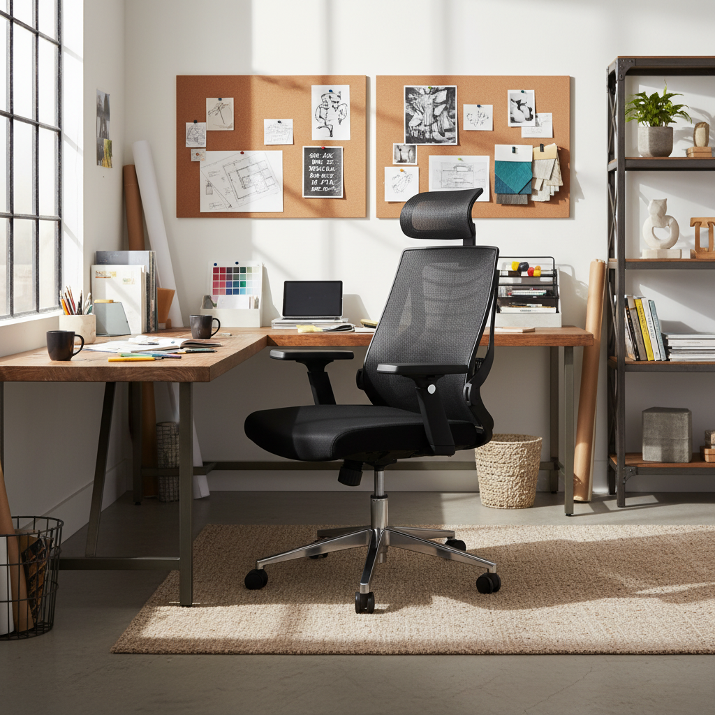 Office Chair Black IH-8805 | Premium Ergonomic Seating UAE | Dubai Abu Dhabi Sharjah