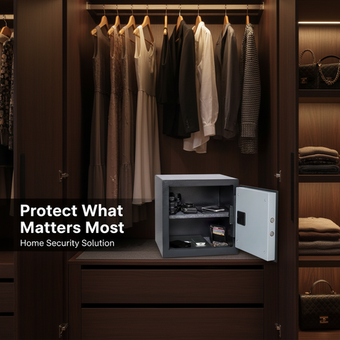 Chubbsafes HOMESTAR M-55 Digital Safe – 54L Capacity, Anthracite Finish