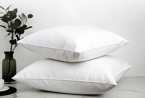 Cushion Cover – 45x45cm | White | Virgin Fibre Fill | Machine