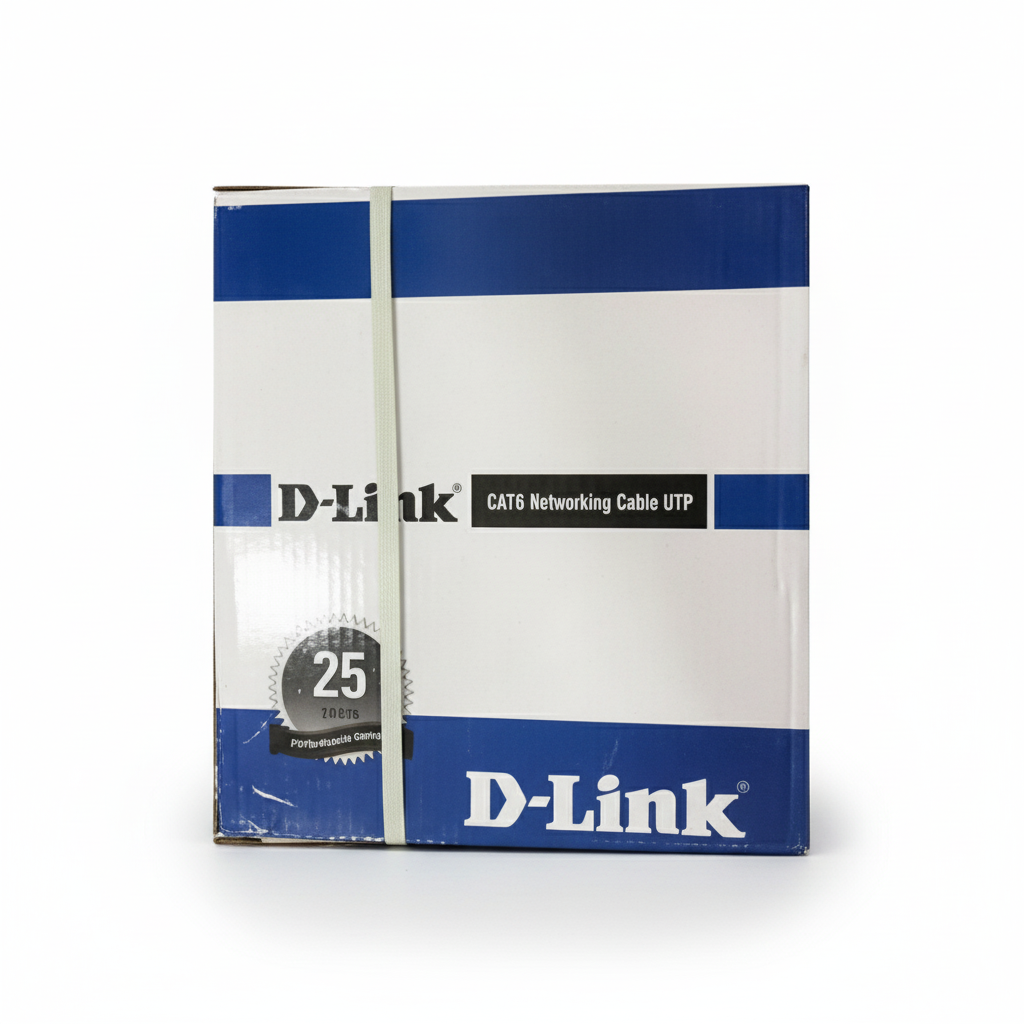 D-Link NCB-C6UGRYR-305-24 Cat6 UTP 24AWG Solid Networking Cable 305 Meter UAE | Dubai Abu Dhabi Sharjah Ajman Umm Al Quwain Ras Al Khaimah Fujairah