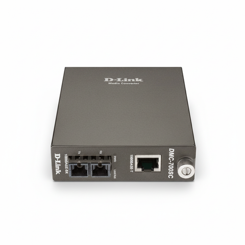 D-Link DMC-700SC 1000Base-T to 1000Base-SX Media Converter 550m Multi-Mode | UAE Stock Dubai Abu Dhabi Sharjah Ajman