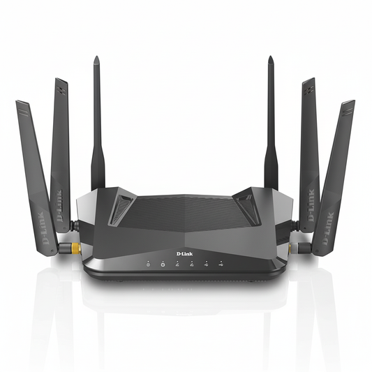 D-Link DIR-X5460 Smart AX5400 Wi-Fi 6 Router Black | UAE Stock | Dubai Abu Dhabi Sharjah Ajman Umm Al Quwain Ras Al Khaimah Fujairah Delivery