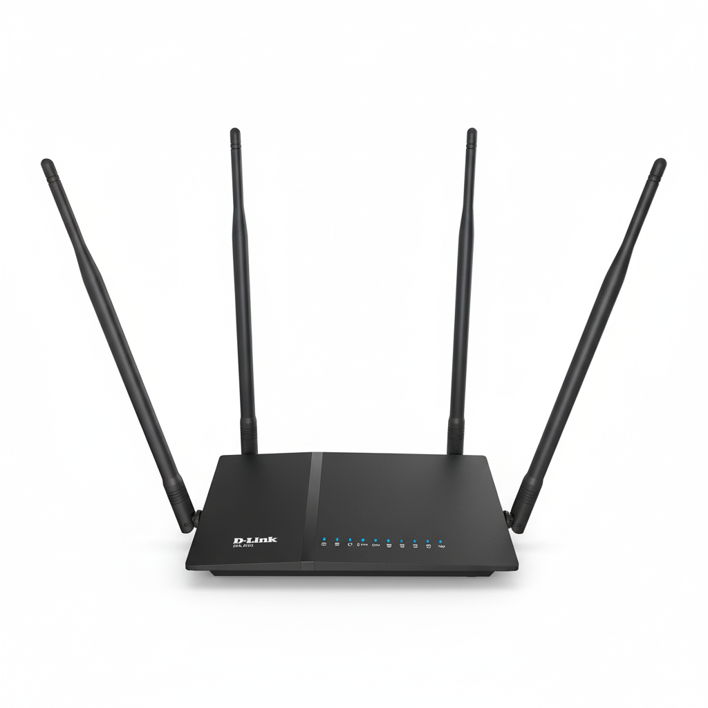 D-Link DIR-825 AC1200 Wi-Fi Dual-Band Gigabit Router Black | UAE Stock | Dubai Abu Dhabi Sharjah Ajman Umm Al Quwain Ras Al Khaimah Fujairah Delivery