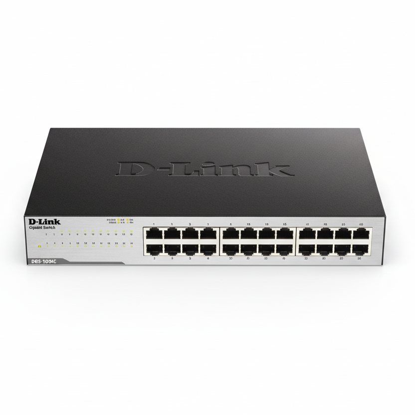 D-Link DGS-1024C 24-Port Gigabit Unmanaged Desktop/Rackmount Switch | UAE Stock | Dubai Abu Dhabi Sharjah Ajman Umm Al Quwain Ras Al Khaimah Fujairah