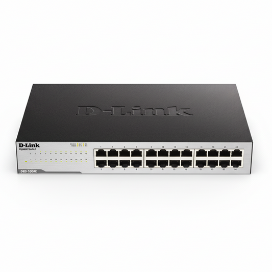 D-Link DGS-1024C 24-Port Gigabit Unmanaged Desktop/Rackmount Switch | UAE Stock | Dubai Abu Dhabi Sharjah Ajman Umm Al Quwain Ras Al Khaimah Fujairah