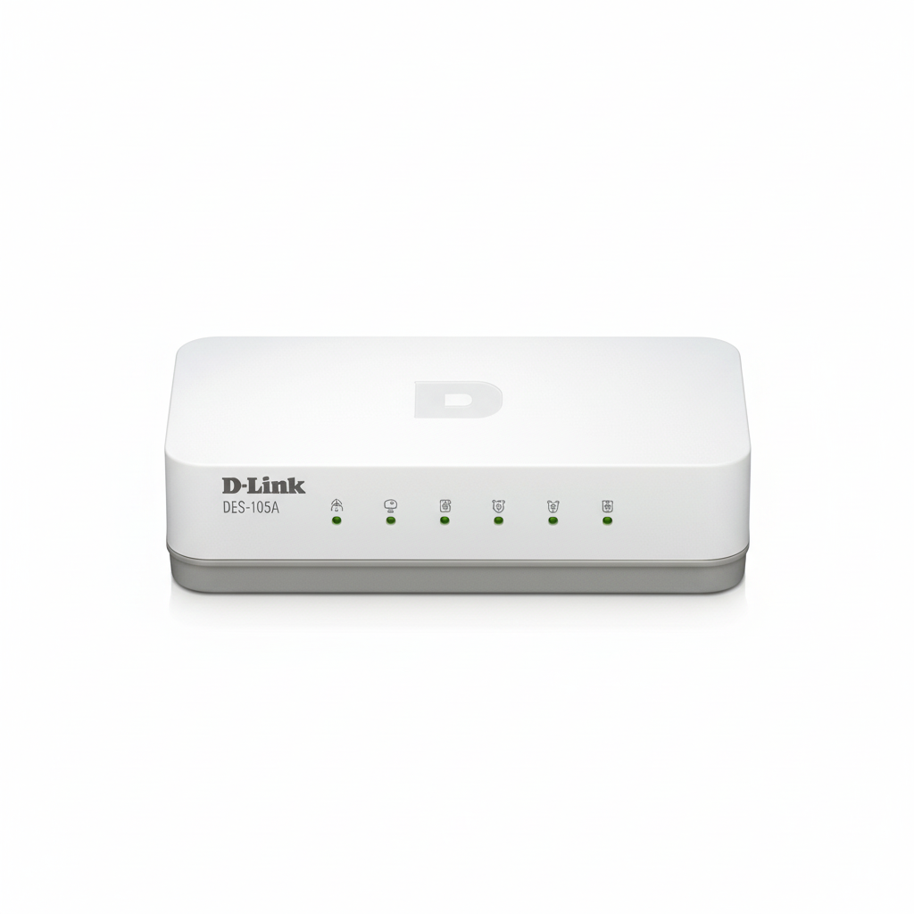 D-Link DES-1008A-E 8-Port 10/100 Fast Ethernet Switch UAE | Desktop Network Switch Dubai Abu Dhabi Sharjah Ajman Umm Al Quwain Ras Al Khaimah Fujairah