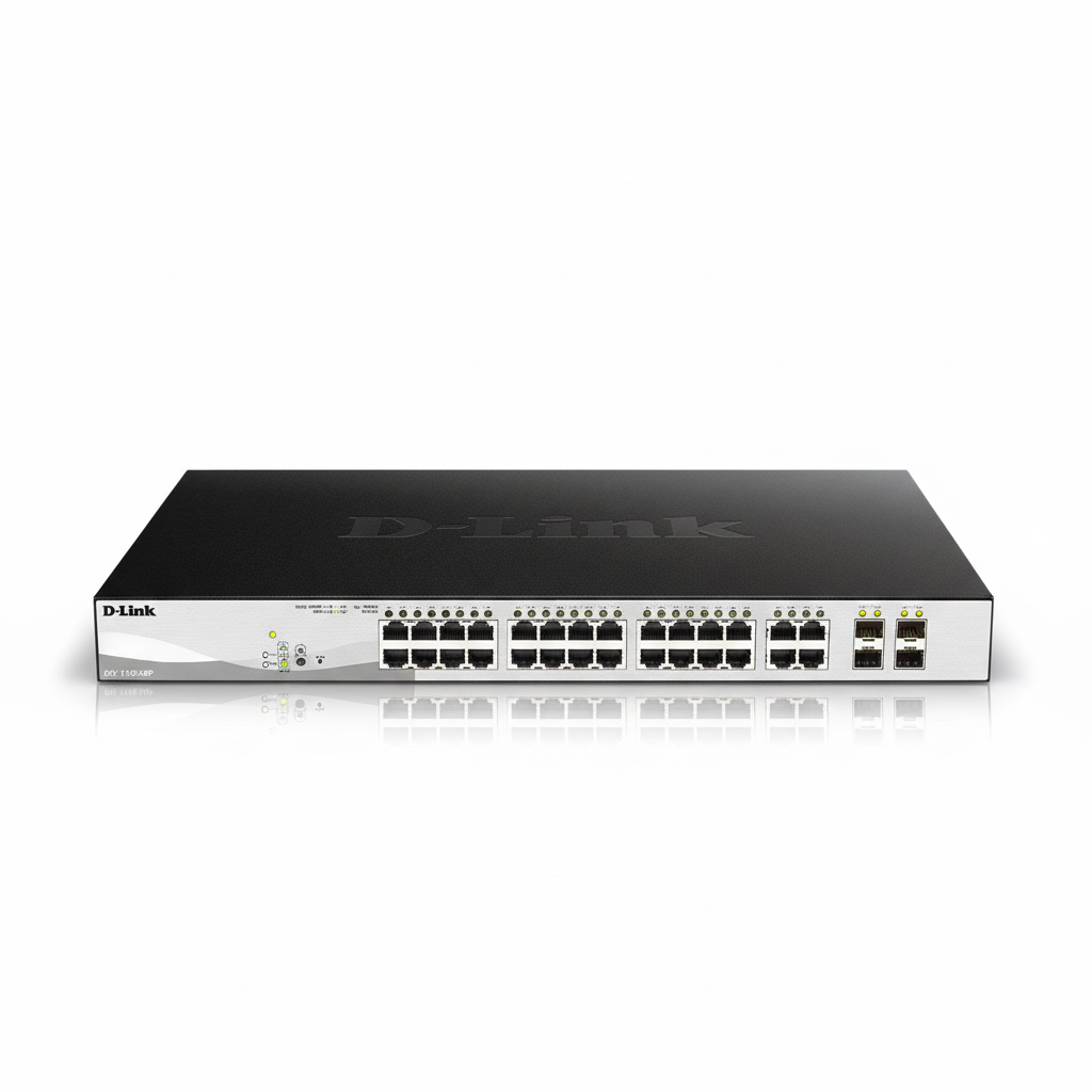 D-Link DGS-1210-28P 28-Port Smart Gigabit Managed PoE Switch UAE | 370W PoE+ Network Switch Dubai Abu Dhabi Sharjah Ajman Umm Al Quwain Ras Al Khaimah Fujairah