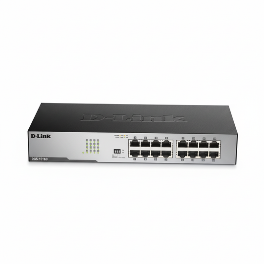 D-Link DGS-1016D 16-Port Gigabit Unmanaged Desktop Switch | UAE Stock | Dubai Abu Dhabi Sharjah Ajman