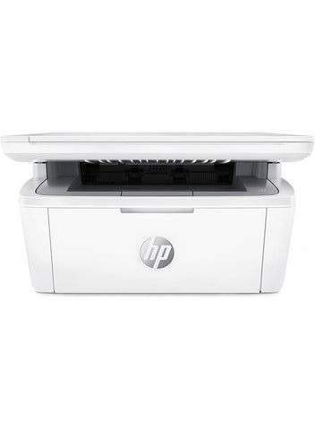 HP LaserJet M141A Multifunction Printer front view with scanner lid open – buy in UAE
