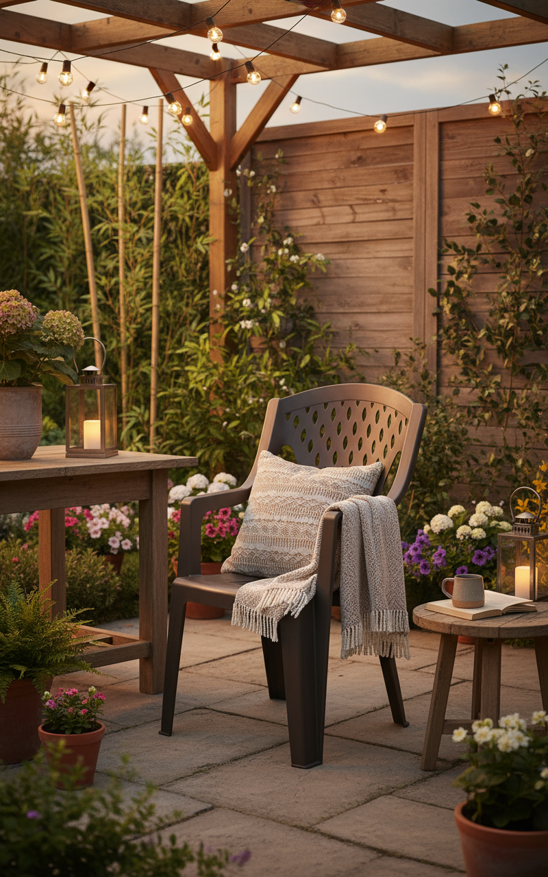 Queen Chair Beige - Premium Outdoor Furniture UAE | Dubai Abu Dhabi Sharjah