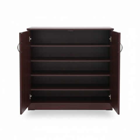 Wooden Shoe Rack 100x80x37cm | IH 9210 | INFINI HOMES UAE