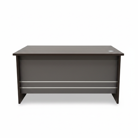 Dark Executive Office Desk – White Background