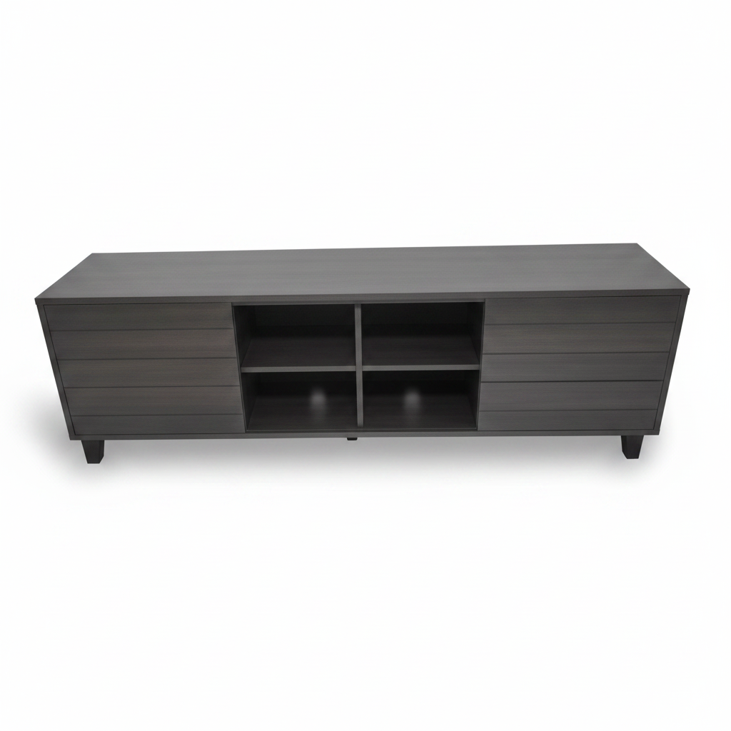 TV Stand 180cm – Ash, Walnut & Grey | IH TV911-1.8 | INFINI HOMES UAE