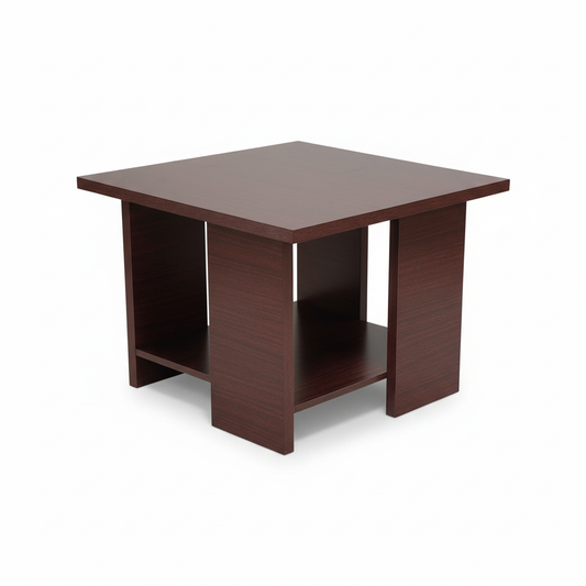 Coffee Table IH 4060 | Mahogany 60×60×45 cm – INFINI HOMES UAE