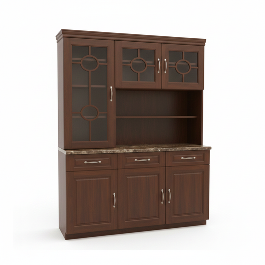 Wooden Kitchen Rack IH 513 | Premium Kitchen Storage UAE