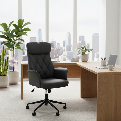 Black Executive Office Chair IH 9531 | Premium Ergonomic Desk Chair UAE