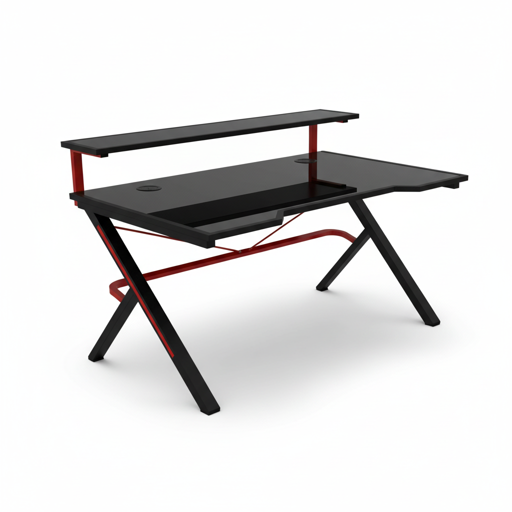 Gaming Table Black 120x60x75 cm | Office Desk UAE | Fast Delivery Dubai, Abu Dhabi, Sharjah