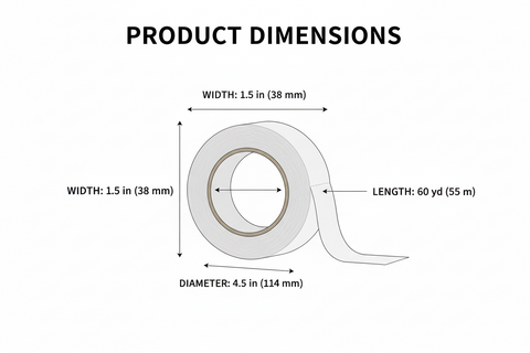 Professional Masking Tape UAE - Premium Quality Residue-Free Adhesive Tape Dubai