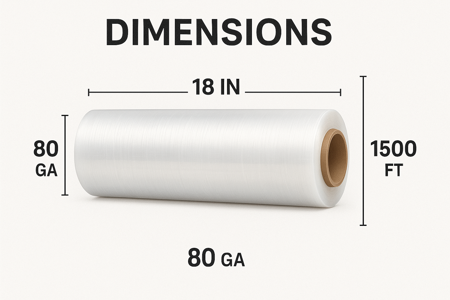 Heavy Duty Stretch Film Roll UAE - Professional Pallet Wrap for Dubai, Abu Dhabi & Sharjah Shipping