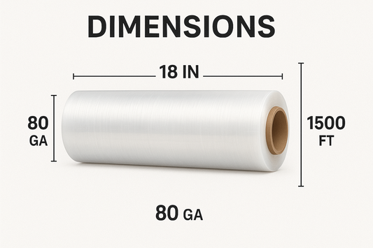 Heavy Duty Stretch Film Roll UAE - Professional Pallet Wrap for Dubai, Abu Dhabi & Sharjah Shipping