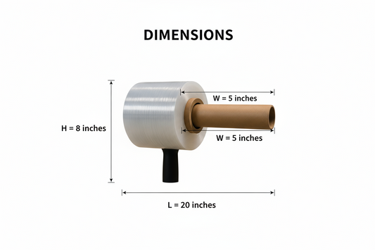 Stretch Film Dispenser UAE | Ergonomic Handle for Packing & Wrapping | Dubai Packaging Supplies