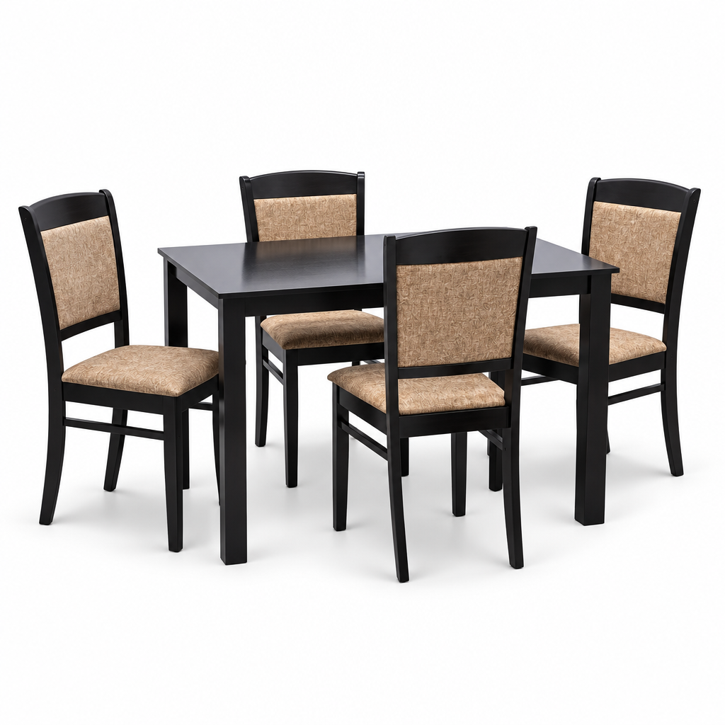 Wenge Dining Table Set 1+4 | IH-MILAN-4 UAE