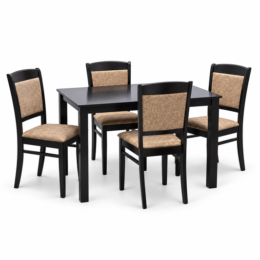 Wenge Dining Table Set 1+4 | IH-MILAN-4 UAE