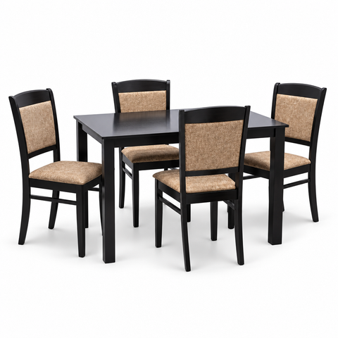 Wenge Dining Table Set 1+4 | IH-MILAN-4 UAE