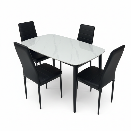 Premium Dining Table Set (Table Size 120x70) | Modern Dining Furniture UAE